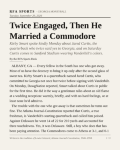 Twice Engaged, Then He Married a Commodore